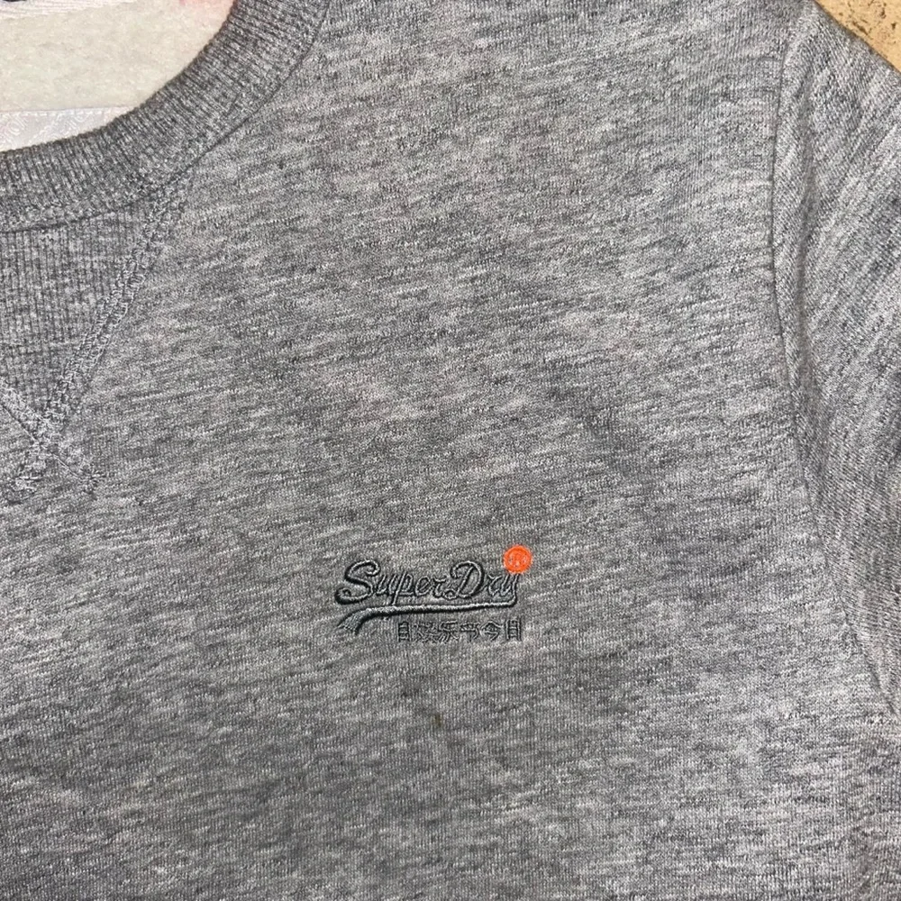 Superdry Orange Label Crew Neck Sweatshirt Size large